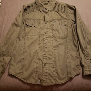 LRG, Medium, Camo Green